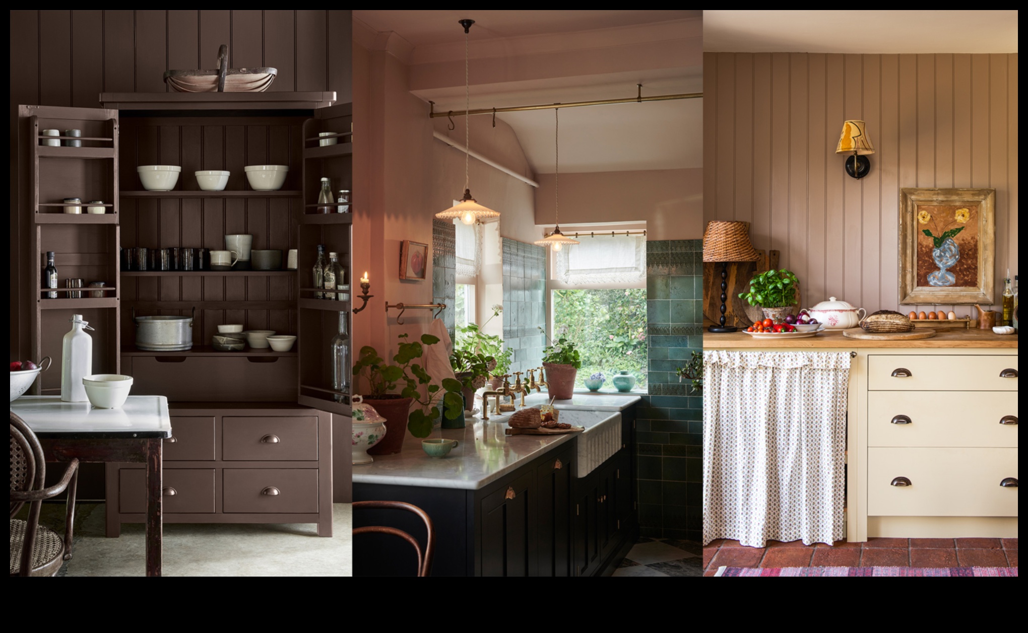 עיצוב מטבח בסגנון קוטג' לקסם מוזר