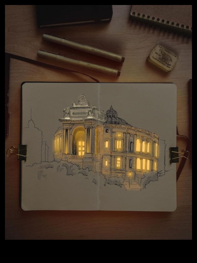 ציור בעיפרון לוכד את האור 3 משחק האור: השגת זוהר בציורי עיפרון צבעוניים