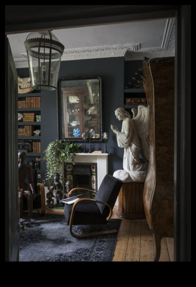 עיצוב בית גותי השראה כהה ודרמטית 3 השראה לעיצוב הבית בסגנון גותי