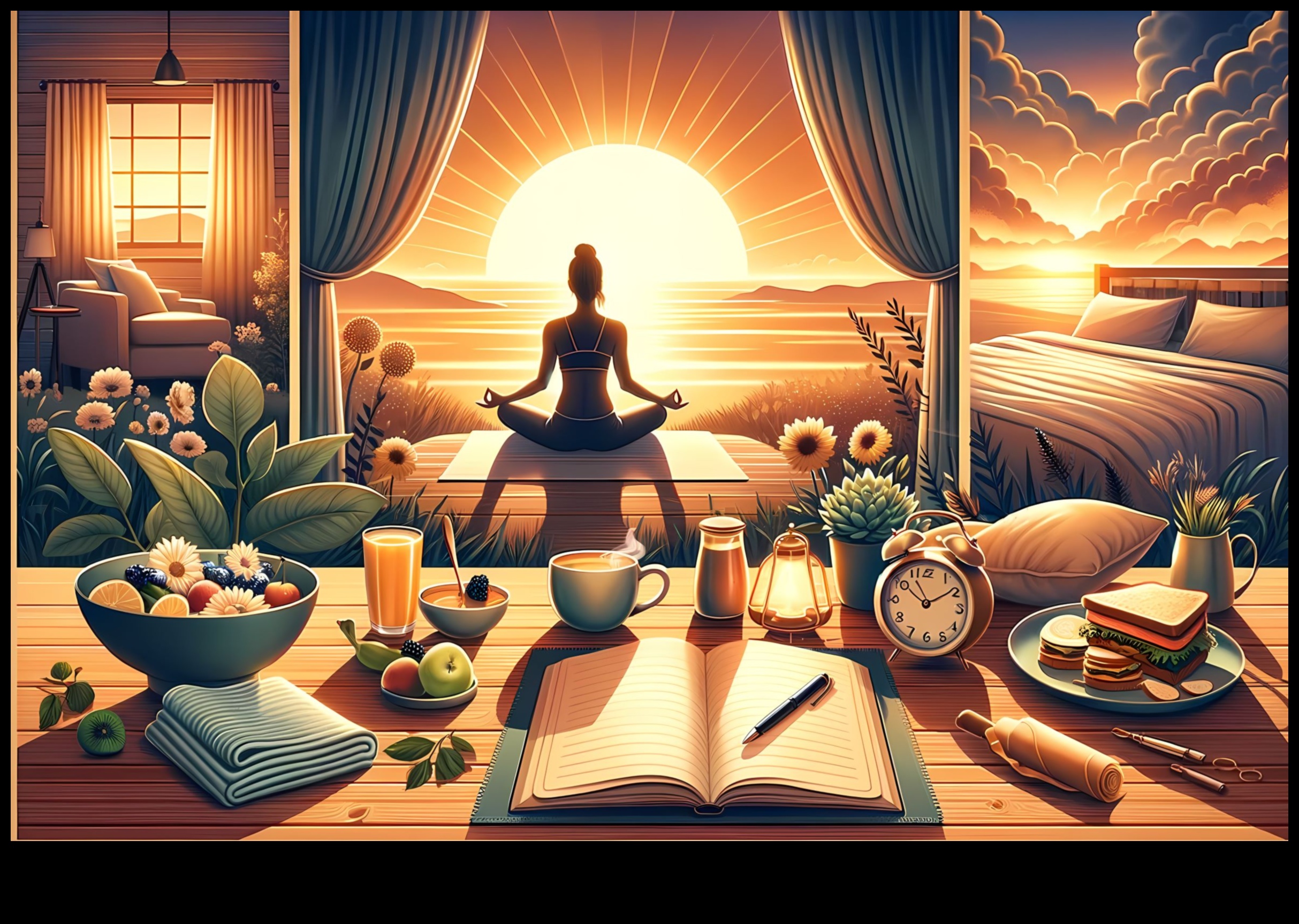 טקסי נענע בבוקר: התחל את היום שלך נכון עם תה מנטה