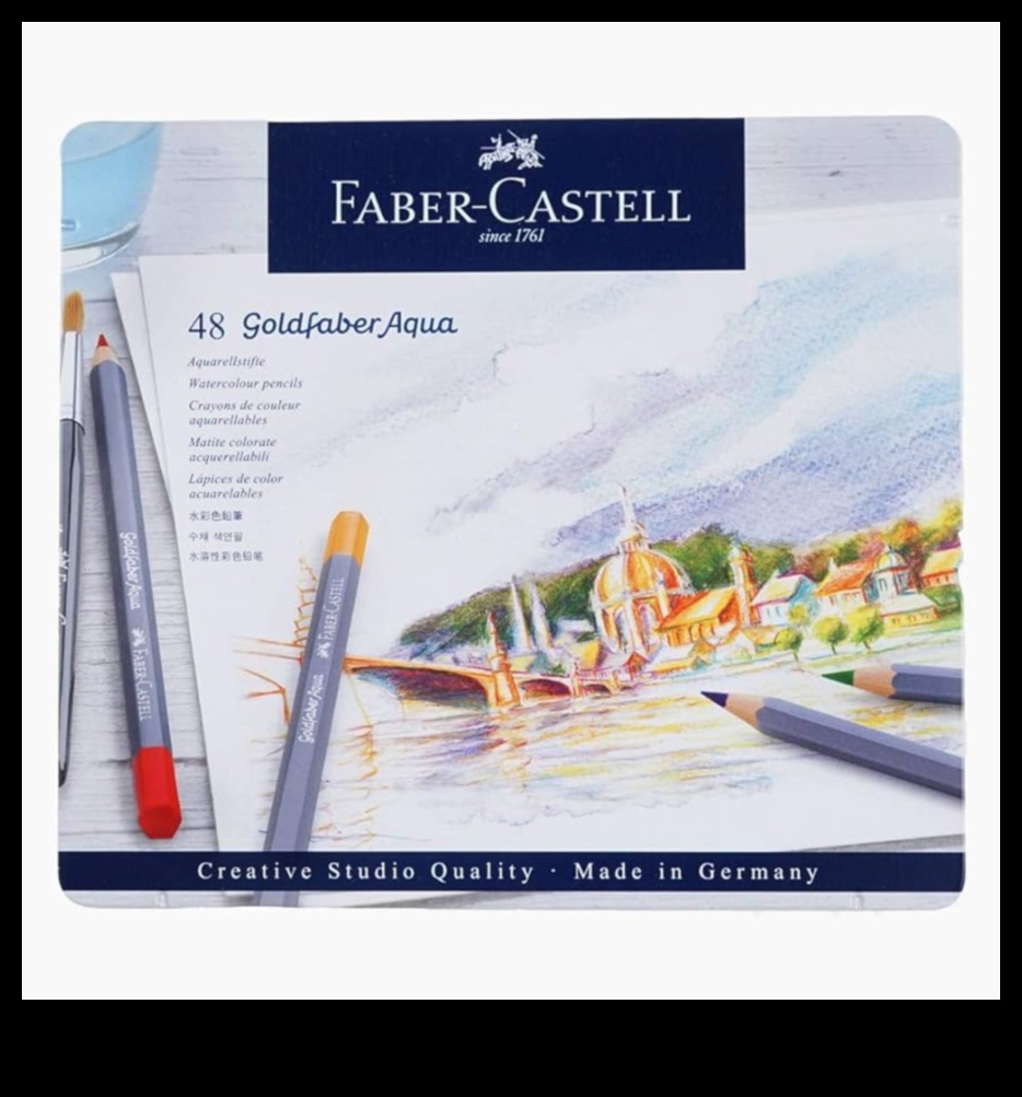 קסם הגוונים: יצירת סצנות קסומות עם עפרונות בצבעי מים