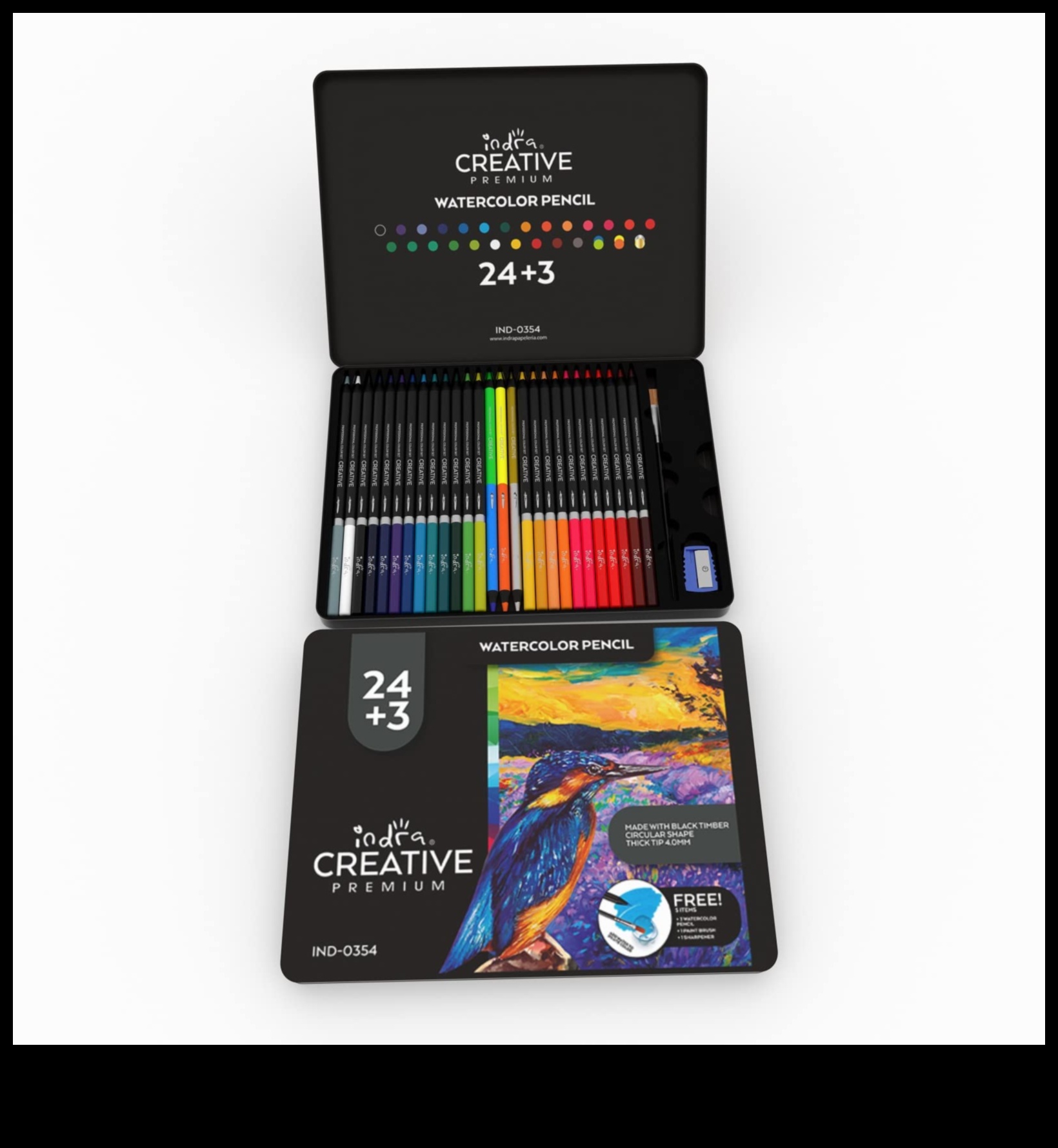 קסם הגוונים: יצירת סצנות קסומות עם עפרונות בצבעי מים