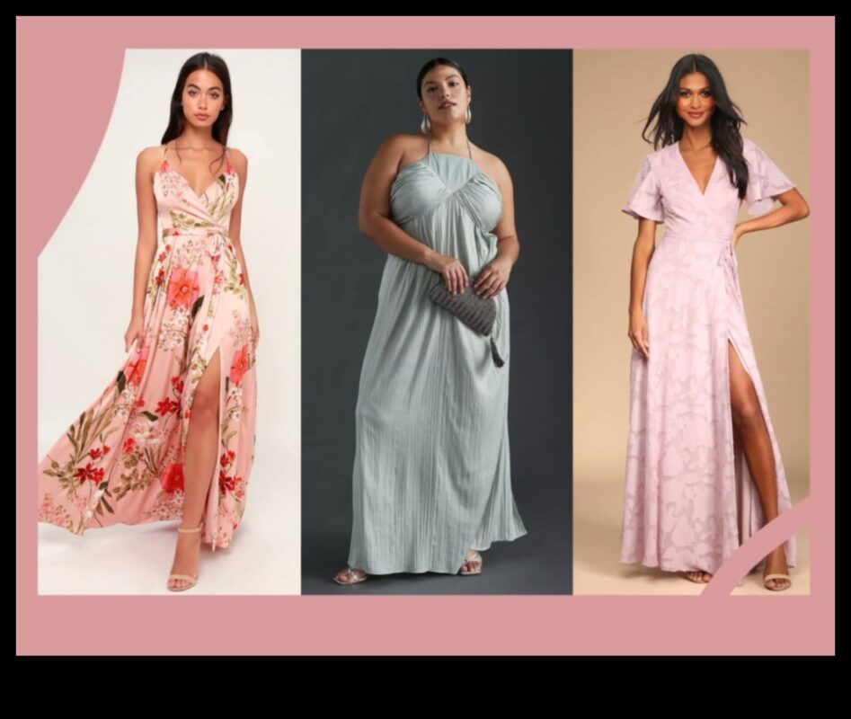 רומנטיקה של שקיעה: תלבושות קיץ אלגנטיות לגלאם לילי