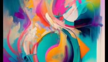 פסטל גן עדן: יצירה של אמנות תוססת וזוהרת