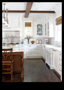 עיצוב מטבח בסגנון קוטג' לקסם מוזר