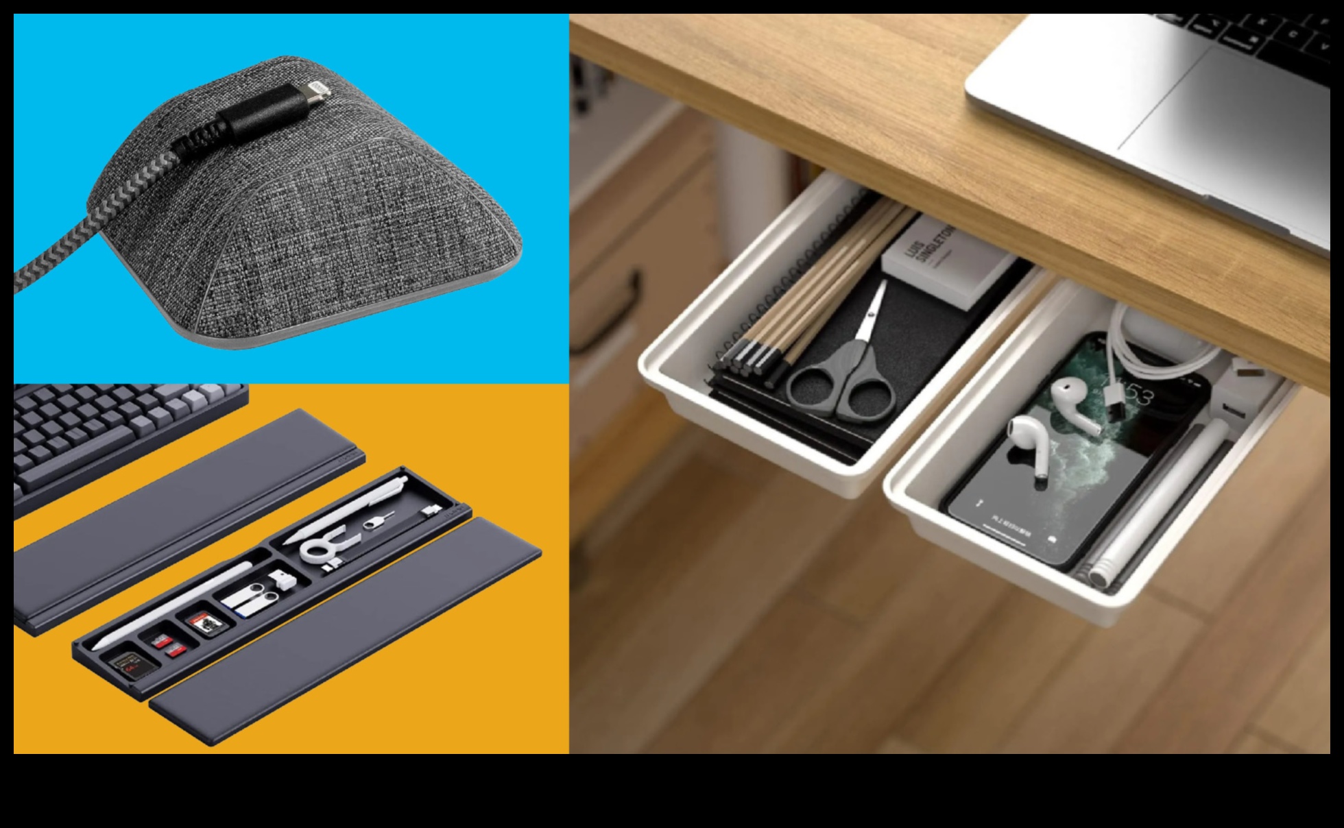 עיצוב שולחן מענג אביזרים אופנתיים להעלאת סביבת העבודה שלך 2 תענוגות עיצוב שולחן: אביזרים אופנתיים להרמת סביבת העבודה שלך