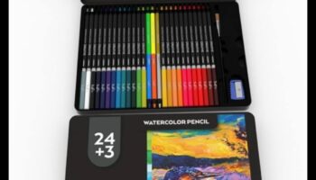 קסם הגוונים: יצירת סצנות קסומות עם עפרונות בצבעי מים