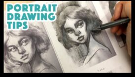 משחק האור: השגת זוהר בציורי עיפרון צבעוניים