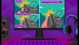 גלילה חלקה במיוחד: צגים עם טכנולוגיות סינכרון אדפטיביות